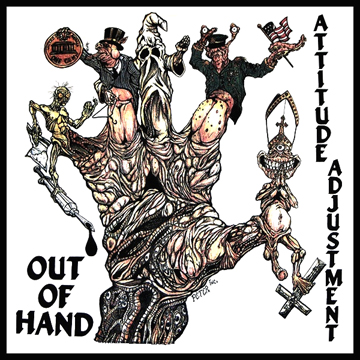 ATTITUDE ADJUSTMENT "Out Of Hand" LP (Beer City) Reissue